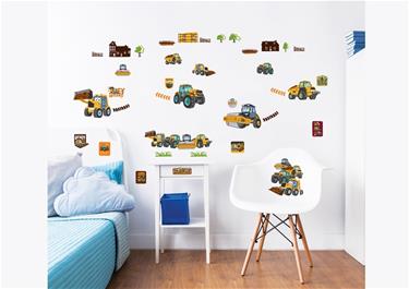 Mina första JCB Wallstickers