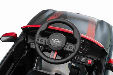 Mini Cooper elbil för barn 12V med litium, 2,4G fjärrkontroll, gummidäck-8