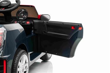 Mini Cooper elbil för barn 12V med litium, 2,4G fjärrkontroll, gummidäck-9