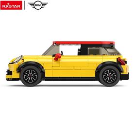 MINI John Cooper Works Byggblock Bil 1:24 (Från 6 år) Gul-8