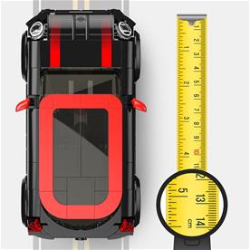 MINI John Cooper Works Byggblock Bil 1:24 (Från 6 år) Svart-5