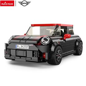 MINI John Cooper Works Byggblock Bil 1:24 (Från 6 år) Svart-6