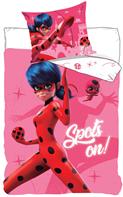 Miraculous Ladybug ”Spots on” sängkläder – 100 procent bomull