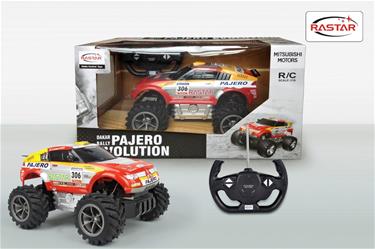 Mitsubishi Pajero Evolution Dakar Rally Radiostyrd Bil 1:18-2