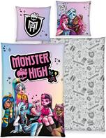 Monster High-sängkläder – 135 x 200 cm – 100 procent bomull