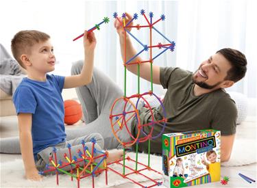 Montino 390 byggleksaker (390 delar)-2