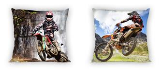 Motocross dekorativt kuddskydd 40 x 40 cm-2