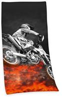 Motocross Dirtbike  Badhandduk - 100 procent bomull