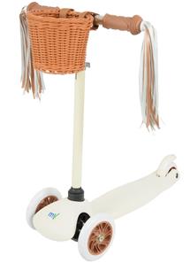 MoVe Mini Go! 3-hjulig Sparkcykel med Korg och Tofsar – Tilt & Turn