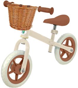 MoVe Springcykel / Balanscykel med Korg och Tofsar
