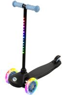 MoVe Tilt & Glo 3-hjulig Sparkcykel med LED-ljus – Blå
