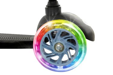 MoVe Tilt & Glo 3-hjulig Sparkcykel med LED-ljus – Blå-3