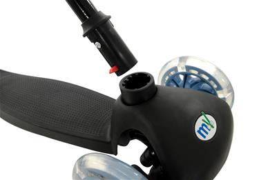 MoVe Tilt & Glo 3-hjulig Sparkcykel med LED-ljus – Blå-4