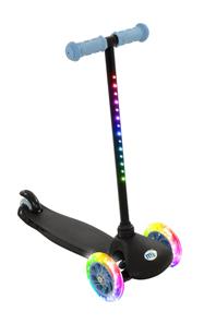 MoVe Tilt & Glo 3-hjulig Sparkcykel med LED-ljus – Blå-6