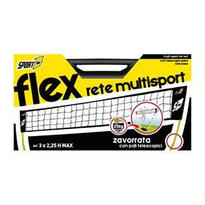 Multisport FLEX Nätset (volley, beachtennis, badminton, tennisfotboll)-3