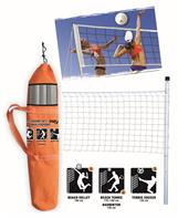 Multisport set (Volley, Beach Tennis, Badminton, tennis, fotboll)