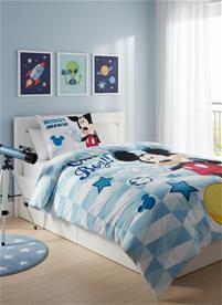 Musse Pigg Junior Bäddset 100x135 cm - 100 procent bomull-3