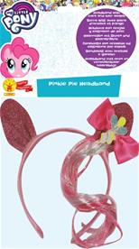 My Little Pony Pinkie Pie diadem med pannhår och öron-2