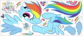 My Little Pony RAINBOW DASH Gigant Wallsticker-2