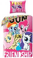 My Little Pony-sängkläder och ryggsäck