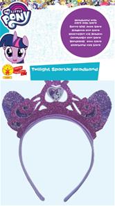 My Little Pony Twilight Sparkle diadem med öron och tiara-2