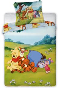 Nalle Puh Junior Bäddset 100x135 cm - 100 procent bomull