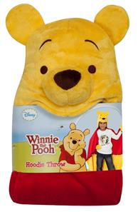  Nalle Puh Lyx Poncho med huva-2