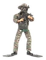 NAVY Seal Special OPS figur 30,5cm m. tillbehör
