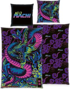 Neo Machi Dragon sängkläder – 140 x 200 cm – 100 procent bomull