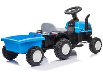 New Holland T7 Traktor med trailer (2x12V motor)-2