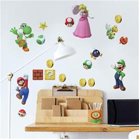 Nintendo Super Mario Bros Wallstickers-2