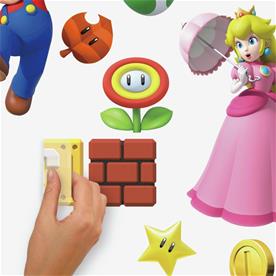 Nintendo Super Mario Bros Wallstickers-3