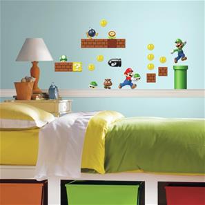 Nintendo Super Mario - Build a Scene Wallstickers