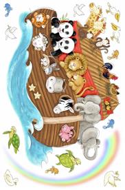 Noaks Ark Gigant wallstickers-3