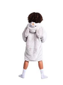 Noxxiez Cuddle Hoodiez - Kanin, Medium(7-14 år)-2