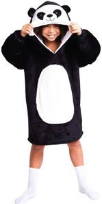 Noxxiez Cuddle Hoodiez - Panda, Medium(7-14 år)