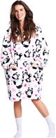 Noxxiez Cuddle Vuxen Hoodiez - Panda