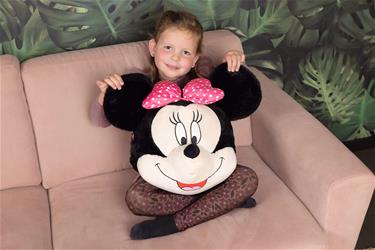 Noxxiez Jätte nallebjörn, handvärmare och kudde - Mimmi Pigg-3