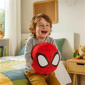 Noxxiez Jätte nallebjörn, handvärmare och kudde - Spiderman-2