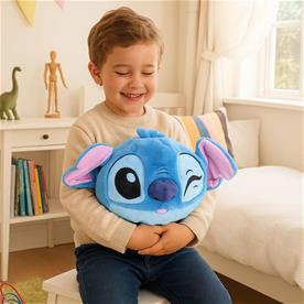 Noxxiez Jätte nallebjörn, handvärmare och kudde - Stitch-2