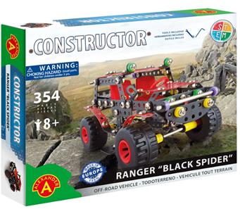 Off-Road Ranger Metallkonstruktion Byggsats - Black Spider
