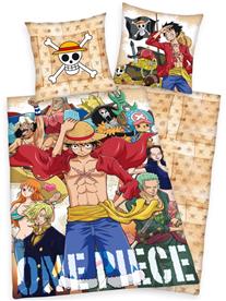 One Piece 2-i-1-sängkläder – 100 procent bomull