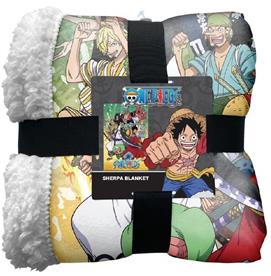 One Piece Sherpa Fleecefilt - 100x150 cm-2