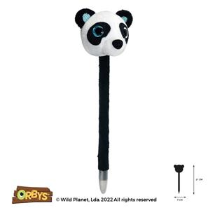 Orbys plysch penna - Panda-2