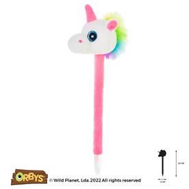 Orbys plysch penna - Unicorn -2