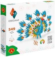 Origami 3D - Påfågel