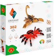 Origami 3D - Spindel och skorpion