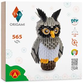 Origami 3D - Uggla – 565 delar