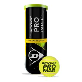 Padel Bollar Dunlop Pro Padel (3 st.)