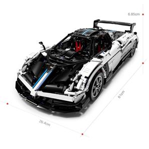 Pagani Huayra Byggblock Bil 1:8 (Från 14 år)-3